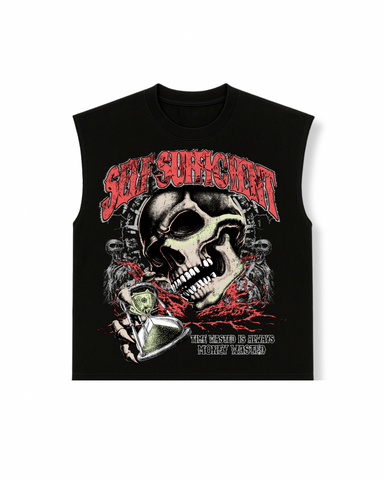 Self Sufficient Sleeveless Tee